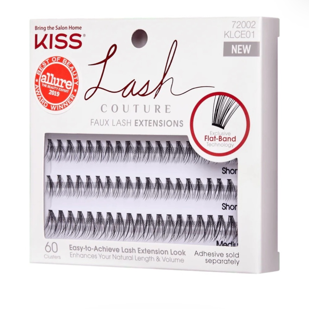 KISS LASH COUTURE FAUX EXTENSIONS-FLAT BAND